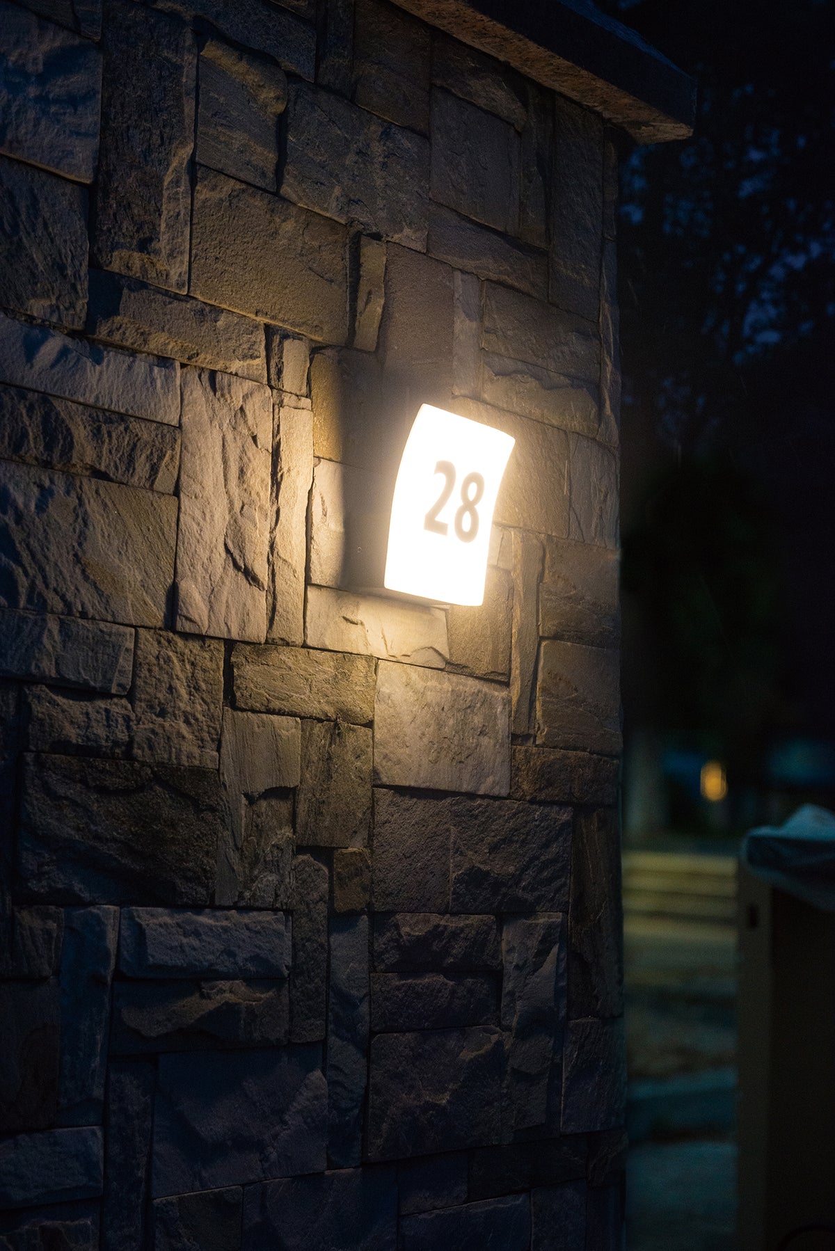 מנורת קיר חוץ לוצרן 3W| אפור|IP65