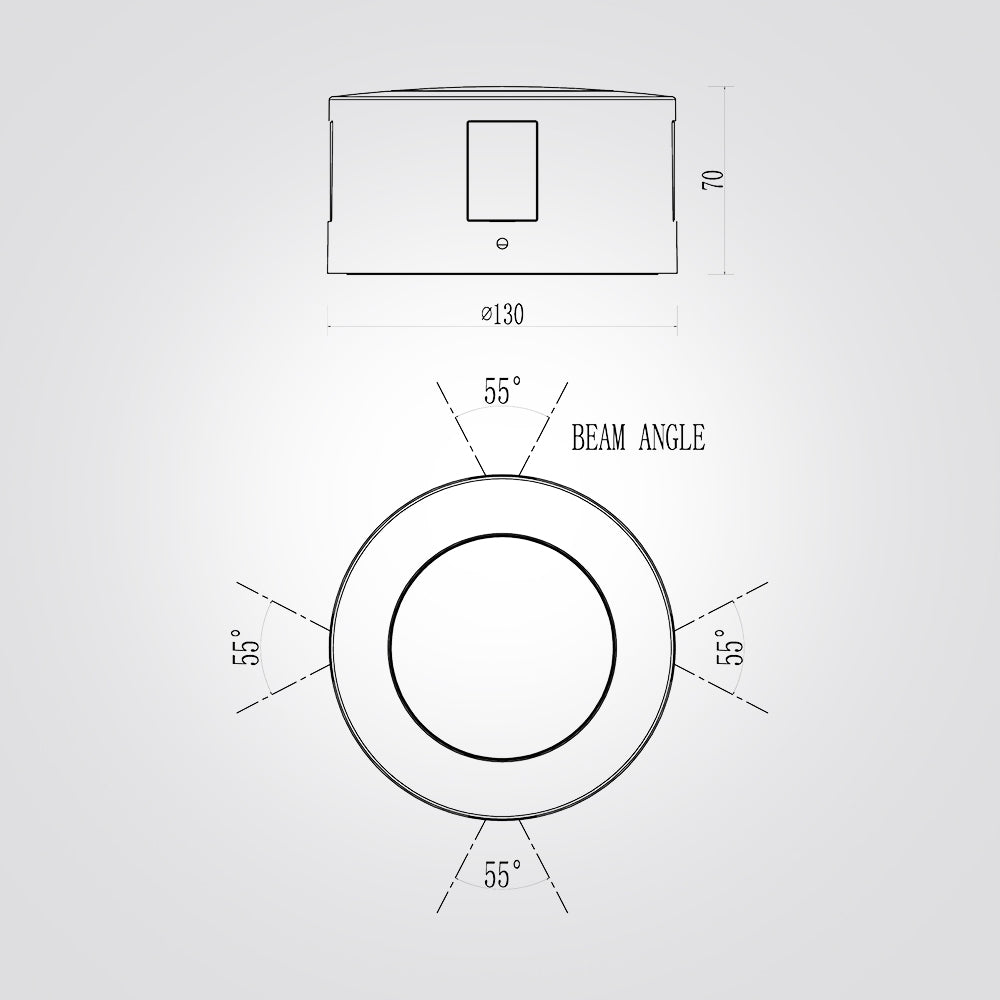 מנורת קיר גינה חוץ שנאידר דגם| B