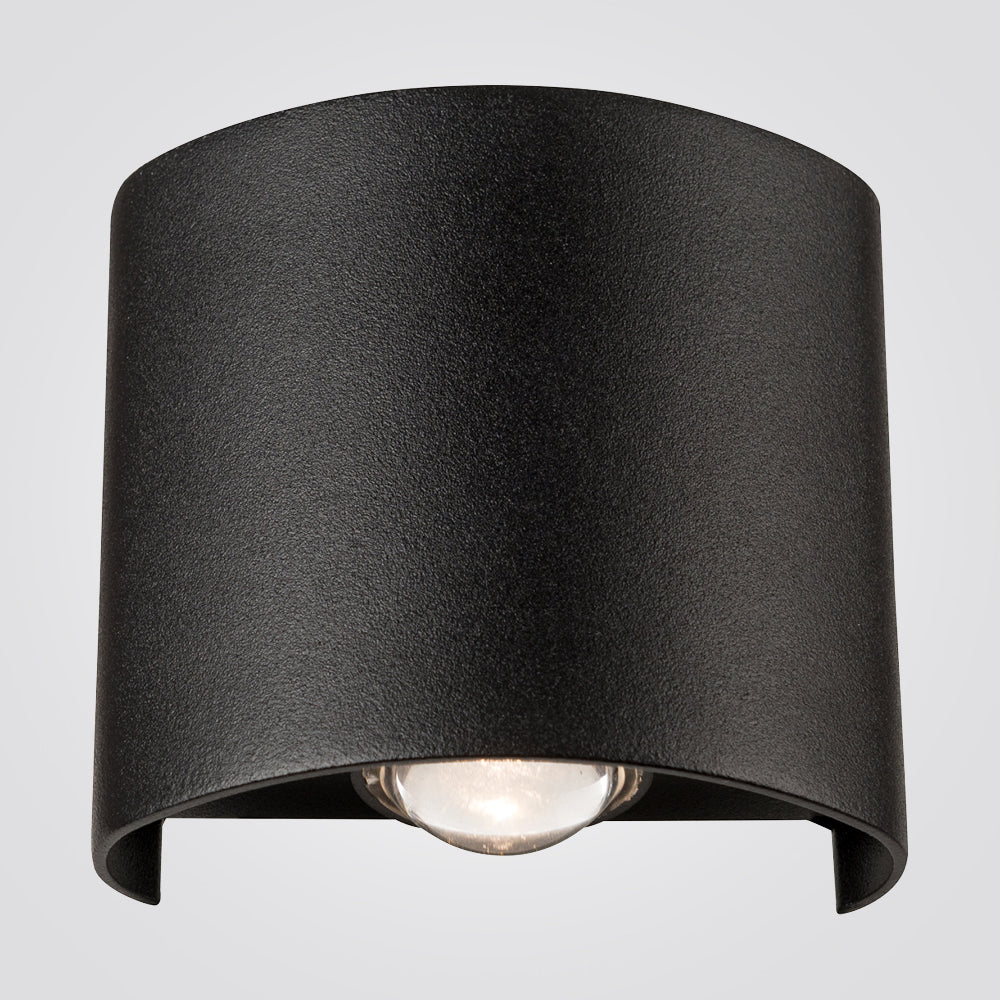 מנורת קיר גינה חוץ אפ דאון רעים 2 עדשות