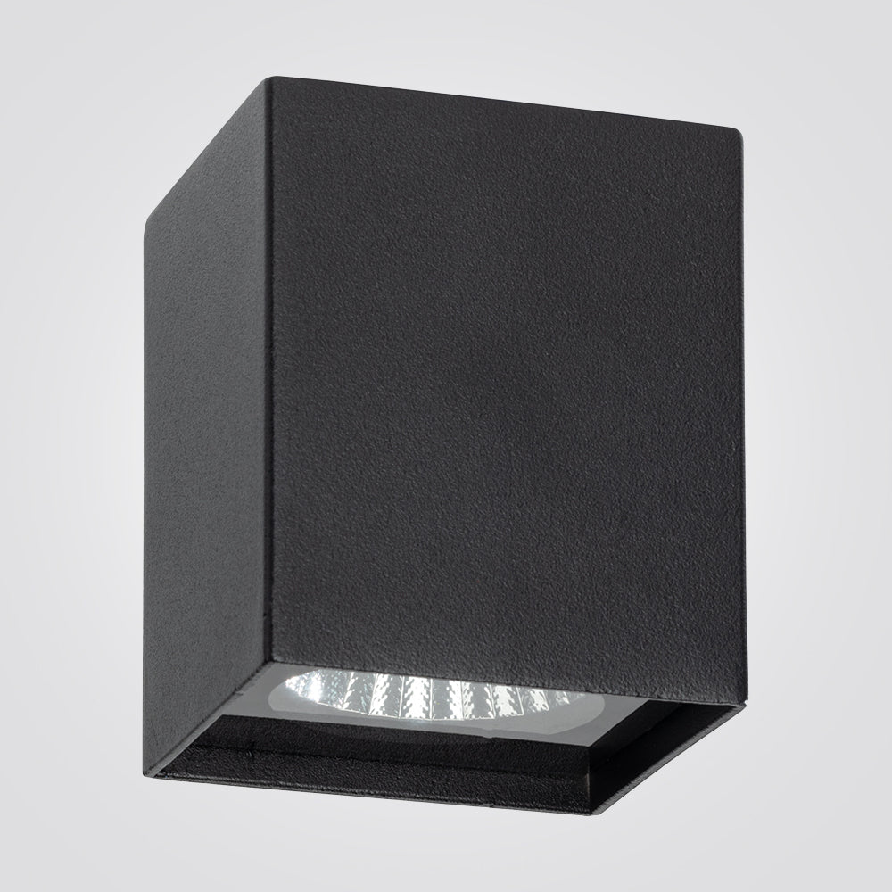 מנורת קיר חוץ פארקר 7W| שחור| לבן| IP65