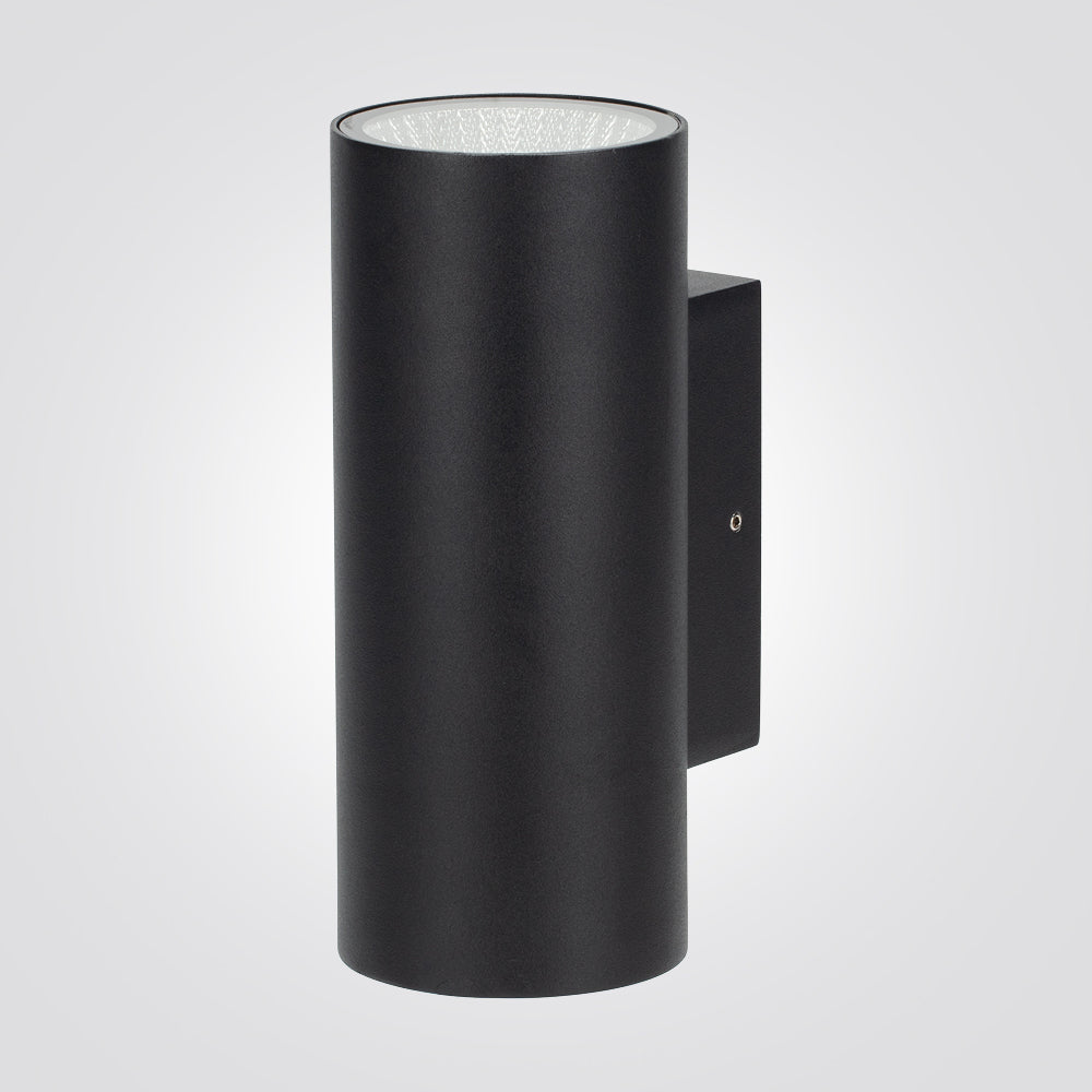 מנורת קיר חוץ אפ דאון ג'ונסון 2X12W| שחור| לבן| IP65