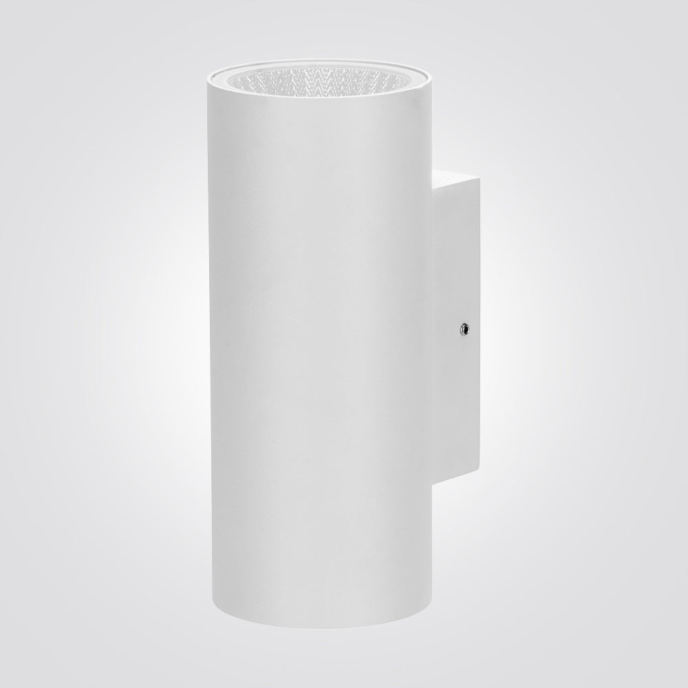 מנורת קיר חוץ אפ דאון ג'ונסון 2X12W| שחור| לבן| IP65