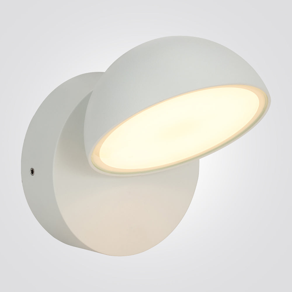 מנורת קיר חוץ תומאס 12W| שחור| לבן| IP65