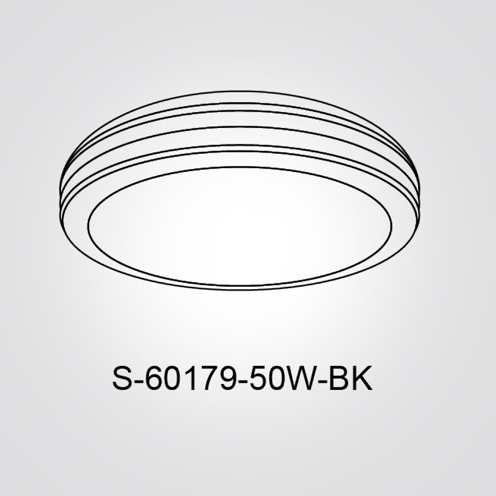 צמוד תקרה קרטר מוגן מים 50W| IP54| Φ40