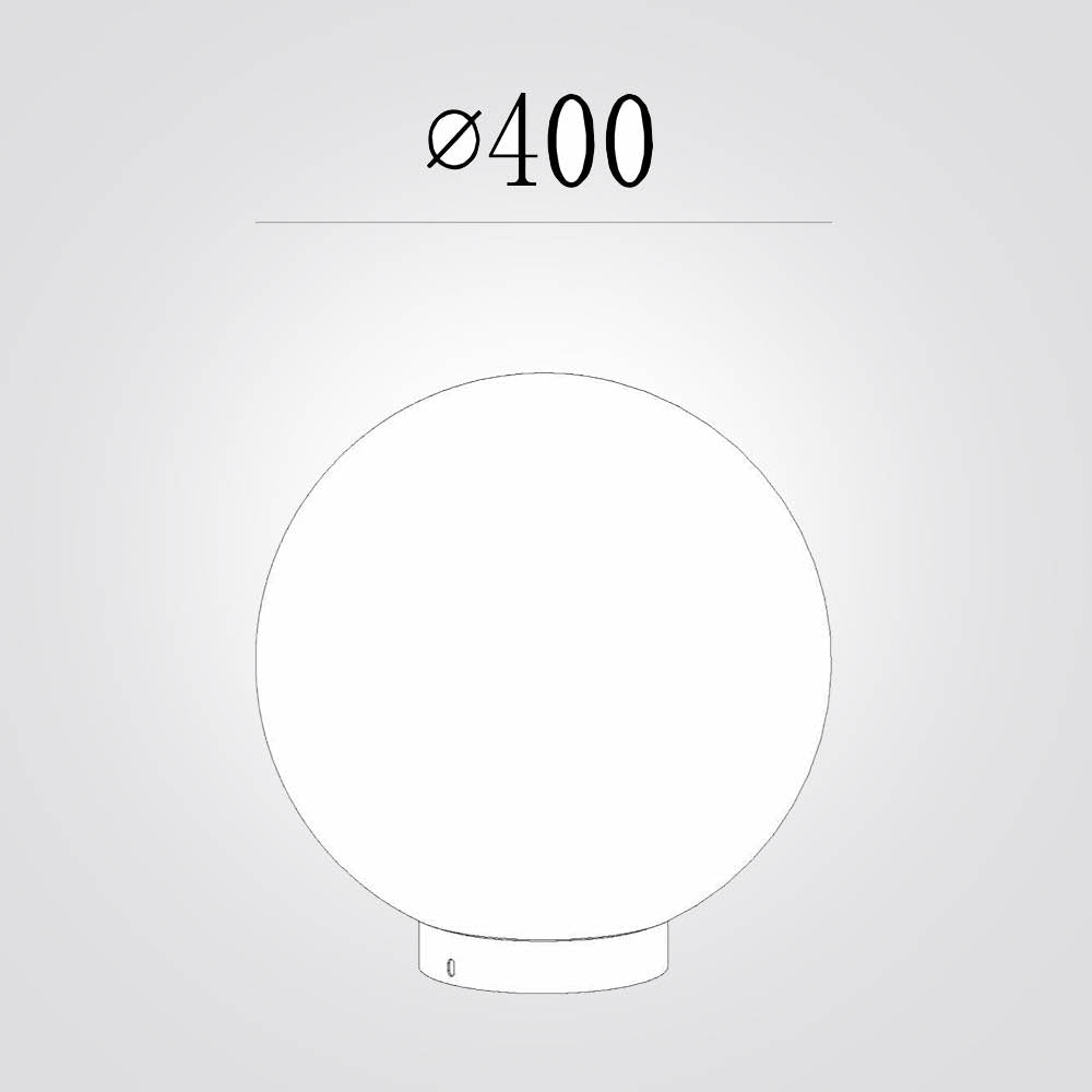 מנורת מעקה חוץ גינה בולרו Φ40| Φ25