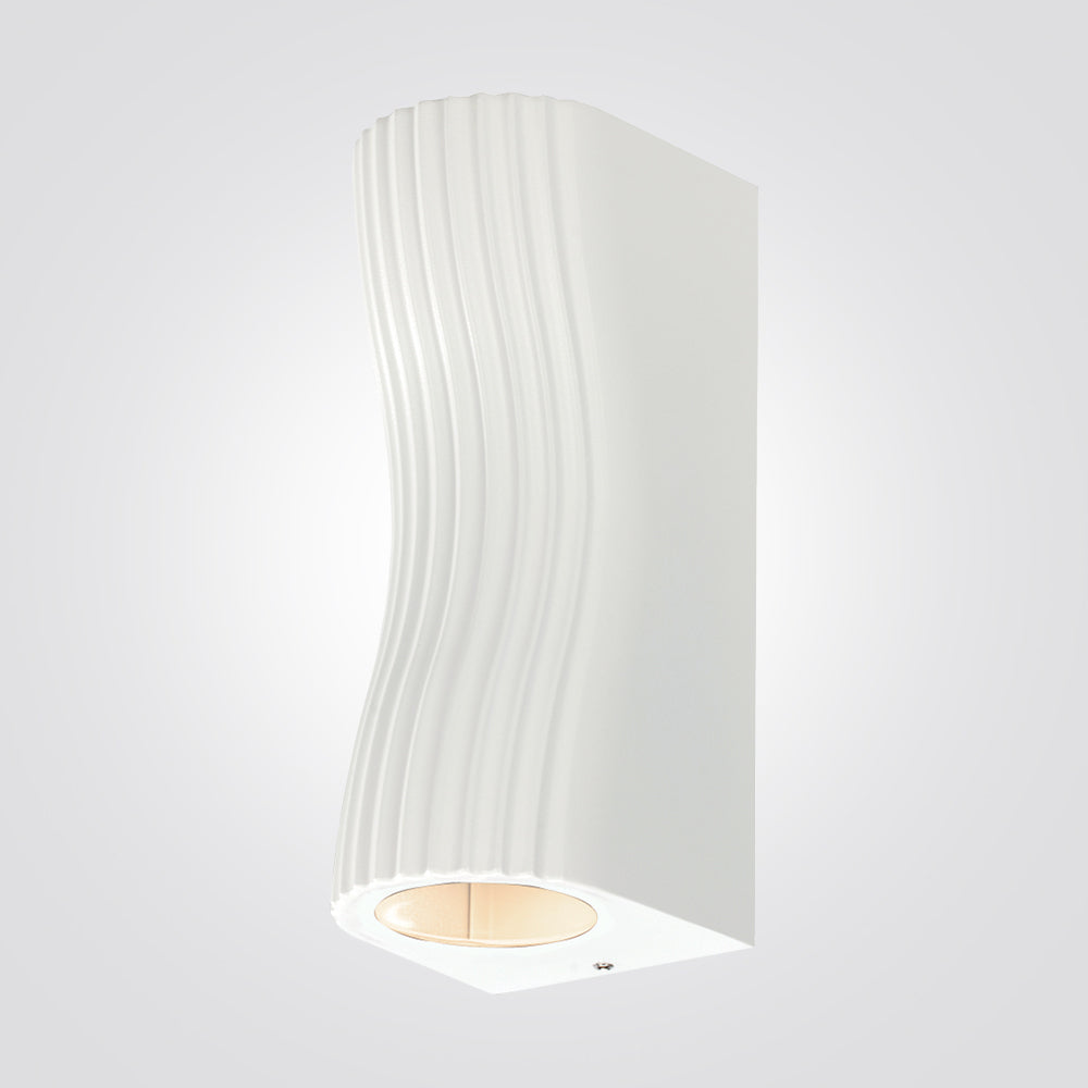 מנורת קיר חוץ UP–DOWN – GU10 | IP54 | שחור / לבן