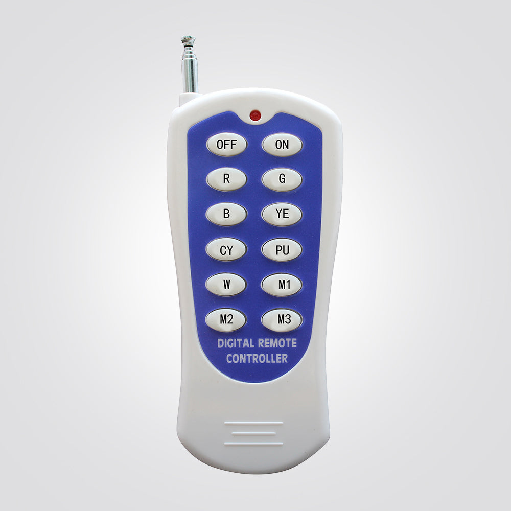 שלט רחוק RGB לתאורה לבריכה 12V
