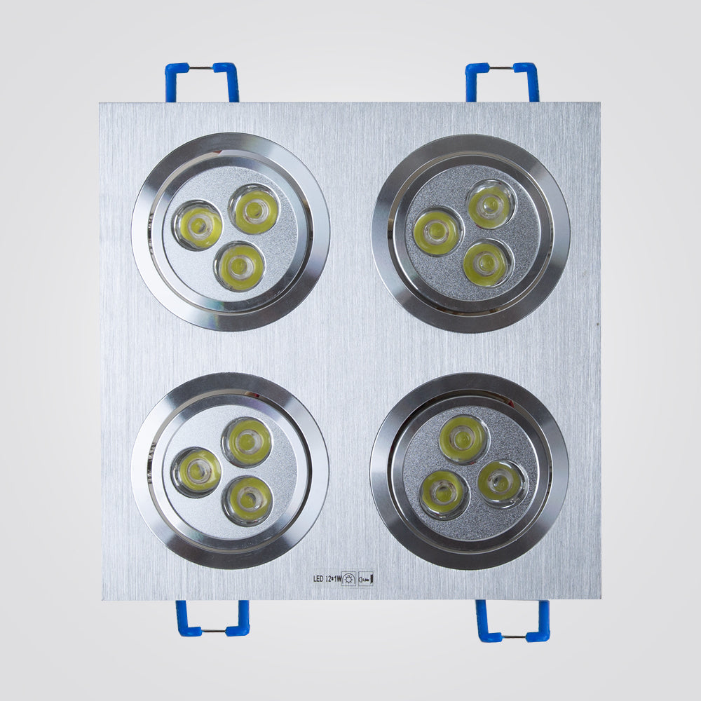 שקוע תקרה זיו לד ריביעיה ניקל מוברש