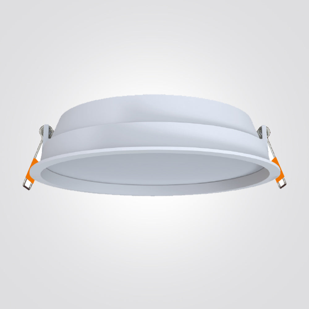 שקוע רם לד עגול מוגן מים 10W|16W|24W| שחור| לבן| IP44