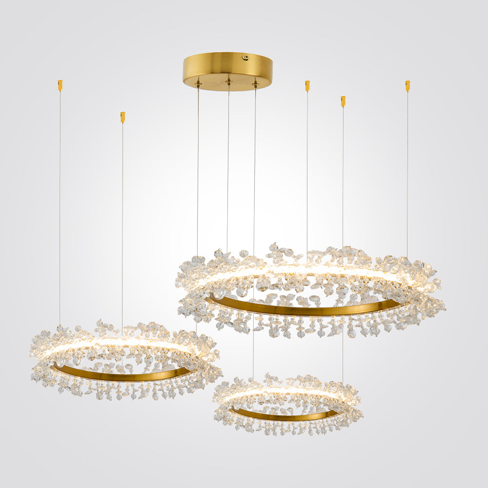 מנורת תליה צלנגר רינג לד | Φ40+ Φ60+Φ80