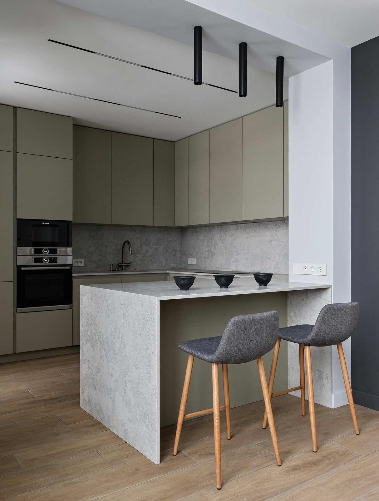 צילנדר טאצ GU10 גובה 10CM |20CM |30CM