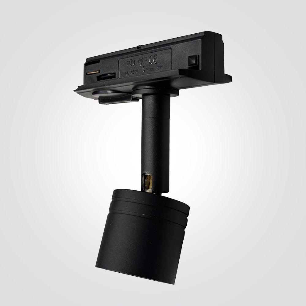 ספוט כחלון לפס צבירה שחור| לבן GU10