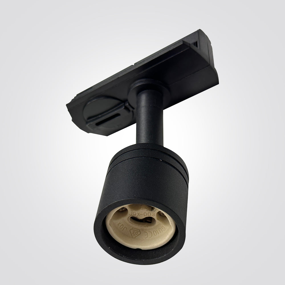 ספוט כחלון לפס צבירה שחור| לבן GU10