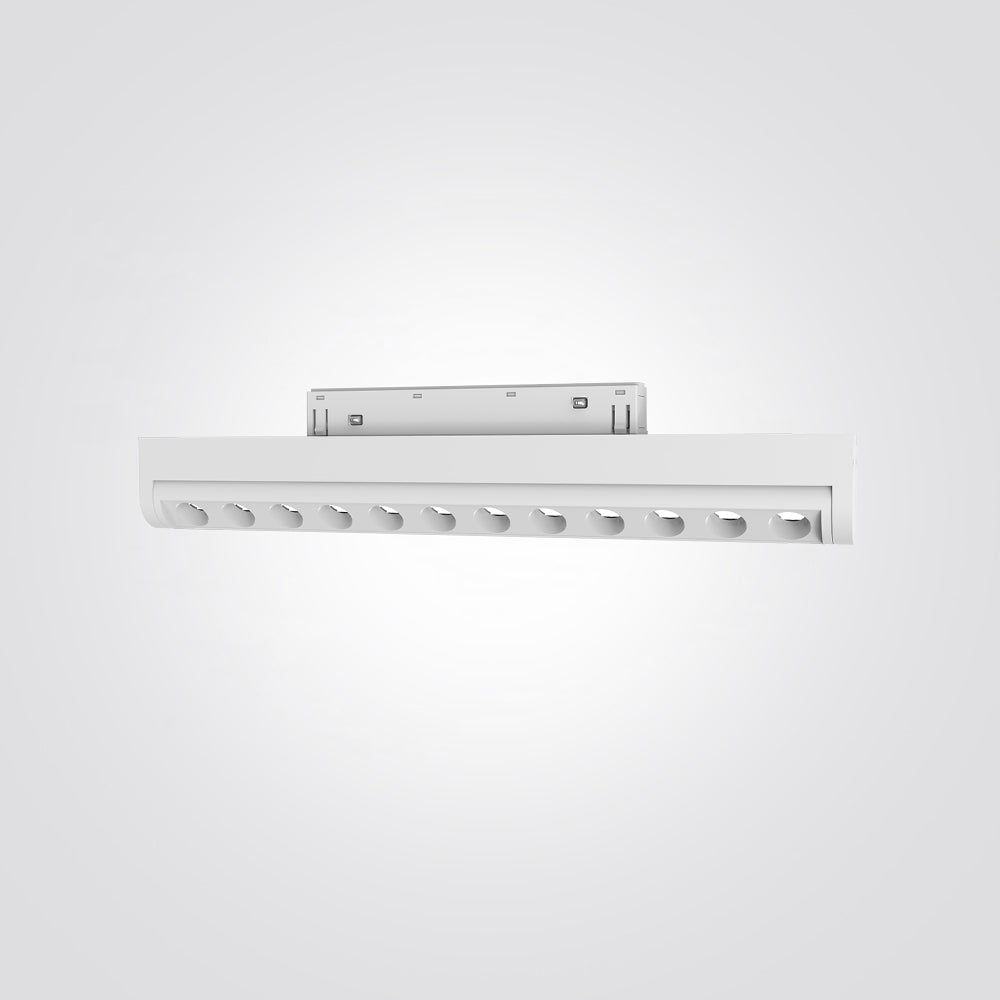 פס תאורה עדשות לפס צבירה מגנטי 48V| 6W|12W |18W| שחור| לבן