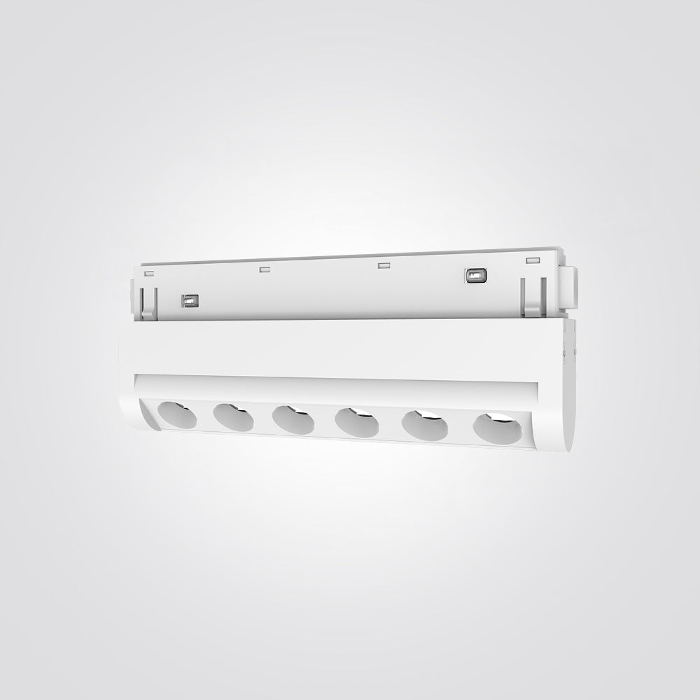 פס תאורה עדשות לפס צבירה מגנטי 48V| 6W|12W |18W| שחור| לבן