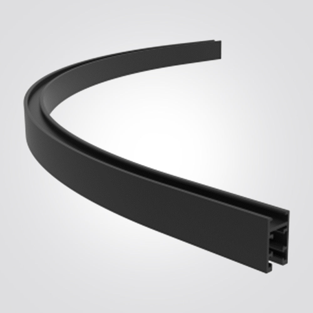 מסלול תאורה קשת למערכת מגנטית – סדרת לייזר | 1 מטר | Surface | Trimless