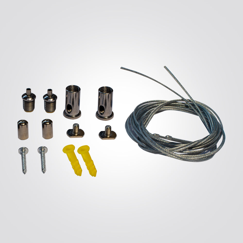 ערכת תלייה למסלול תאורה למערכת מגנטית לייזר 24V