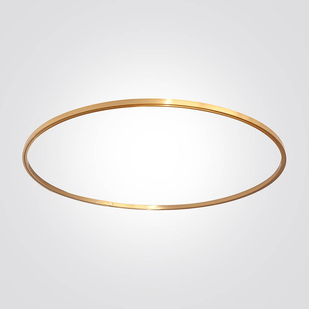 מסלול תאורה עגול למערכת מגנטית מג'יק 48V | פליז| Ф100 cm