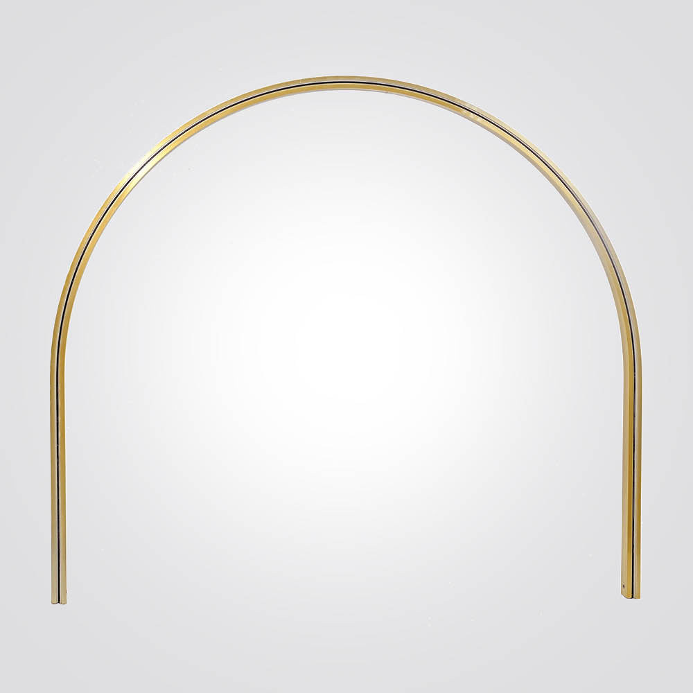 מסלול תאורה עגול למערכת מגנטית מג'יק 48V | פליז| R50 cm