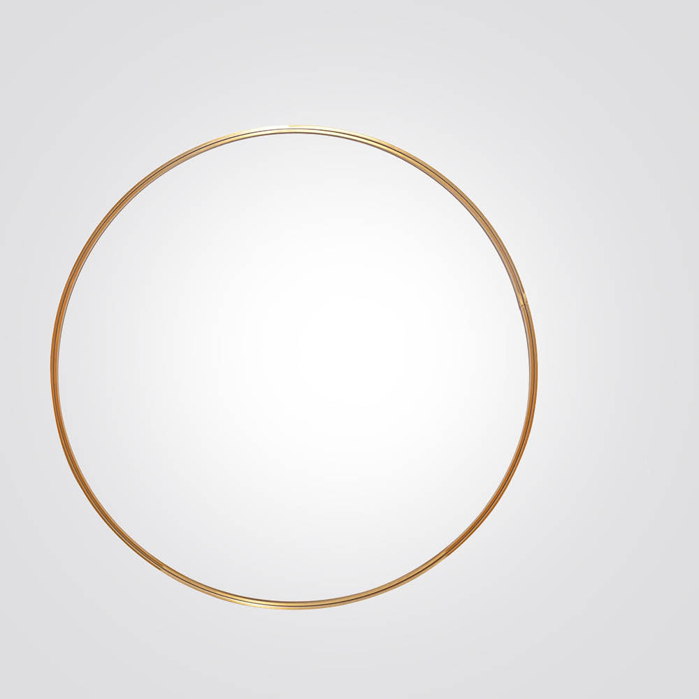 מסלול תאורה עגול למערכת מגנטית מג'יק 48V | פליז| Ф80 cm