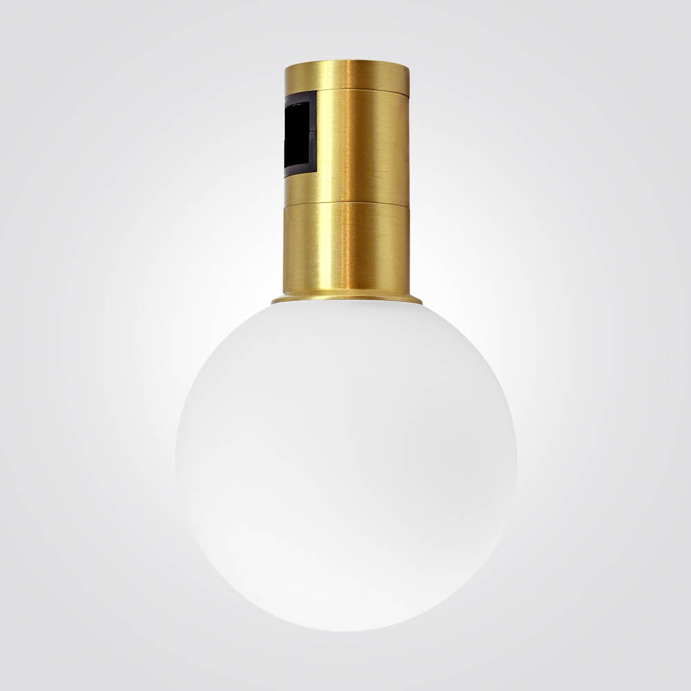 גוף תאורה למערכת מגנטית מג'יק 4W| פליז| 48V | דגם B