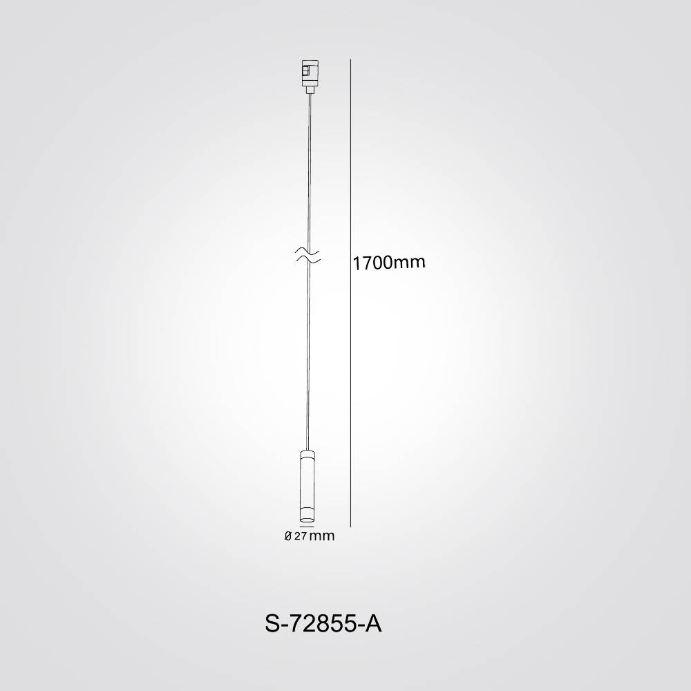 גוף תאורה למערכת מגנטית מג'יק 4W| פליז| 48V | דגם A