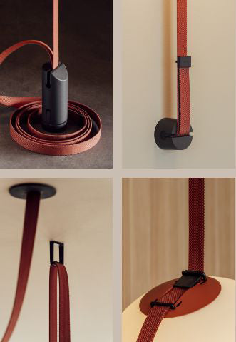 גוף תאורה למערכת מגנטית סוהו | 16W | שחור | 48V | קוטר 59.5 ס״מ