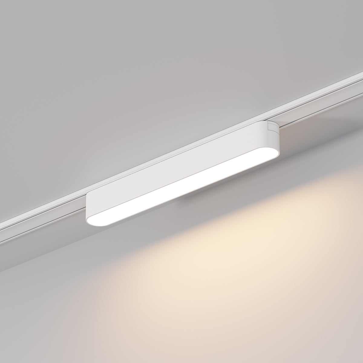 גוף תאורה למערכת תאורה מגנטית 12W| שחור| לבן| 48V