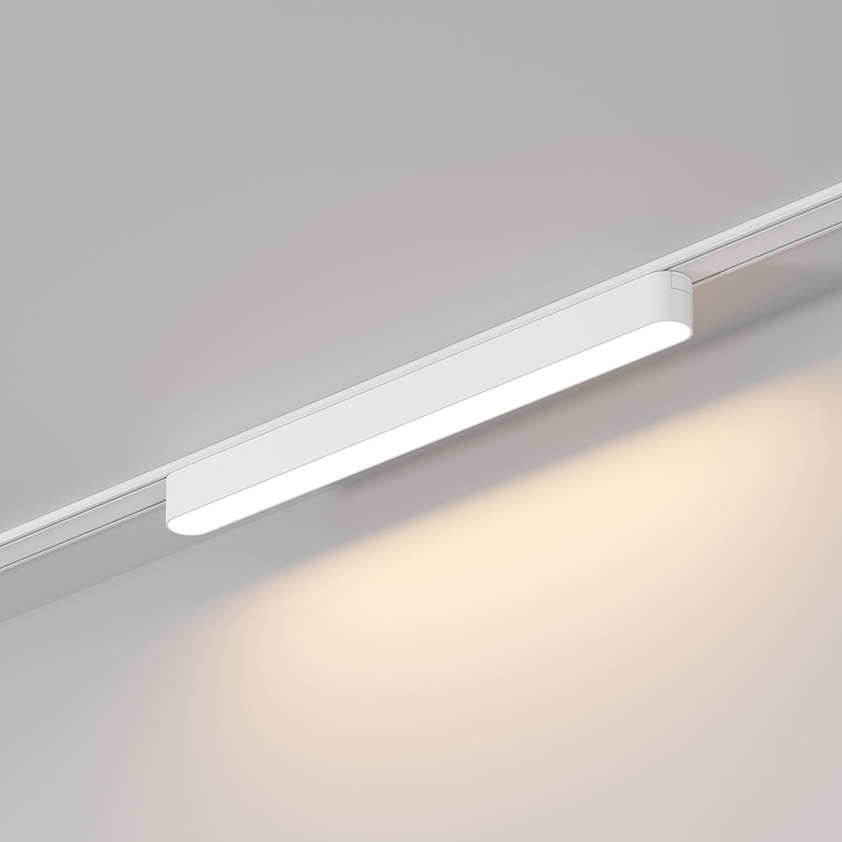 גוף תאורה למערכת תאורה מגנטית 16W| שחור| לבן| 48V