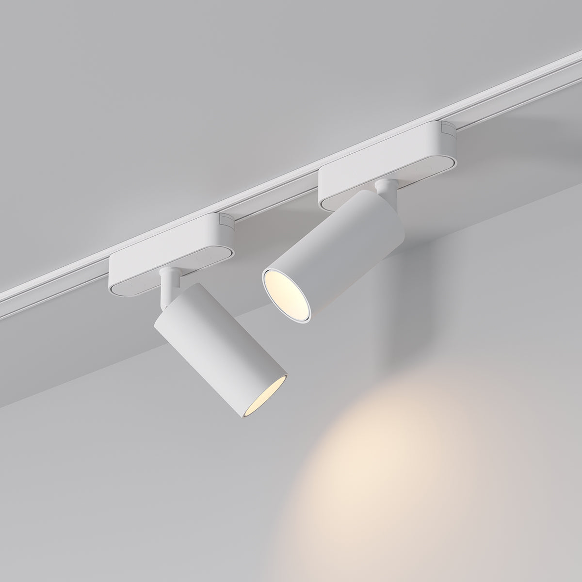 ספוט תאורה למערכת תאורה מגנטית 48V| 12W| שחור| לבן