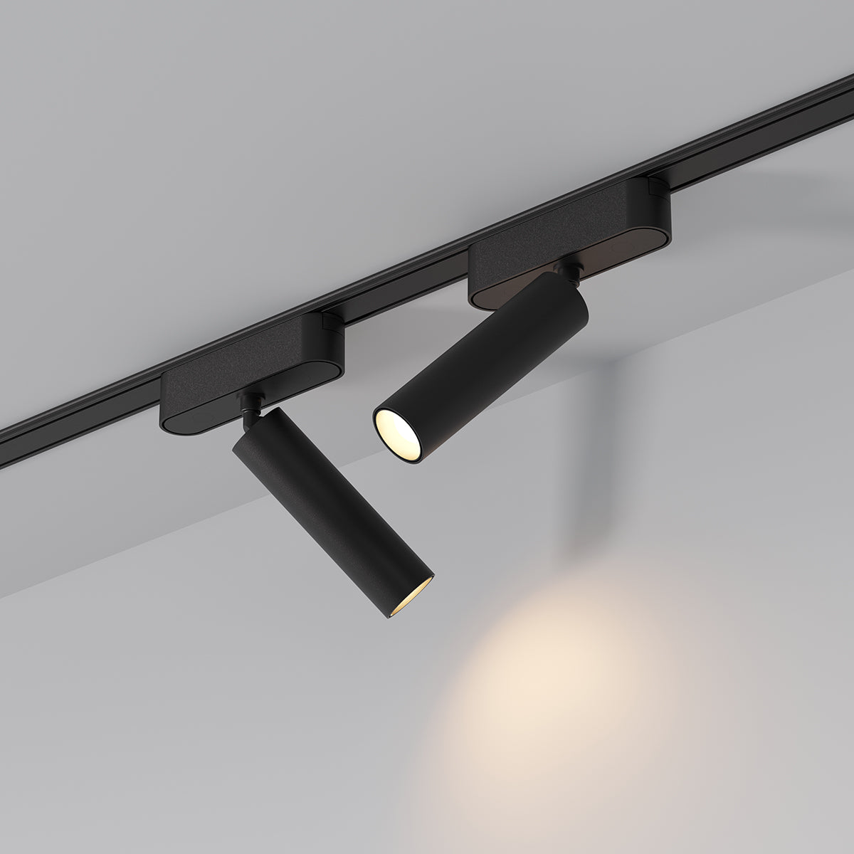 ספוט תאורה למערכת תאורה מגנטית 48V| 7W| שחור| לבן