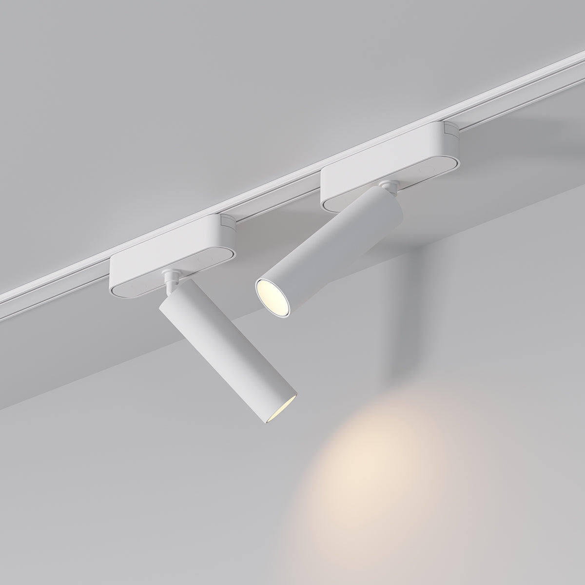 ספוט תאורה למערכת תאורה מגנטית 48V| 7W| שחור| לבן