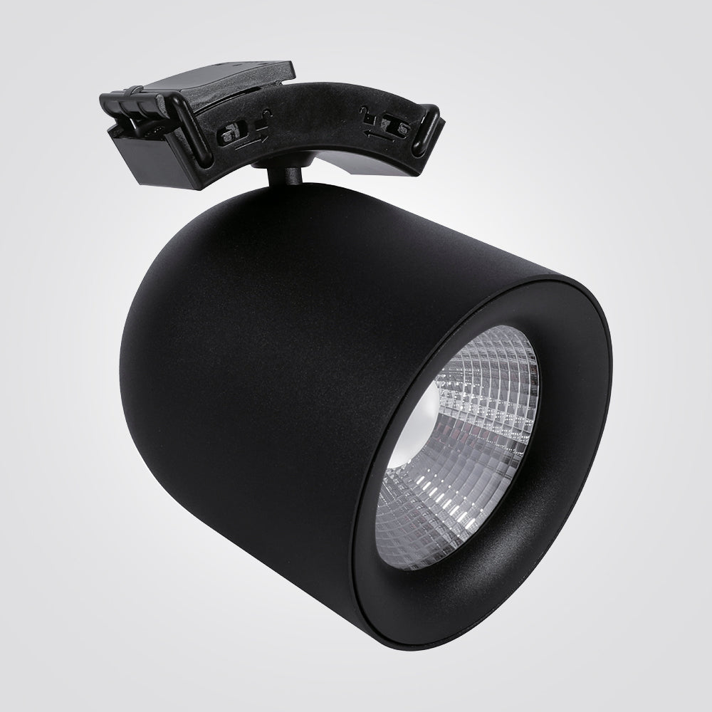 גוף תאורה למערכת מגנטית סוהו | 10W | שחור | 48V | קוטר 10 ס״מ