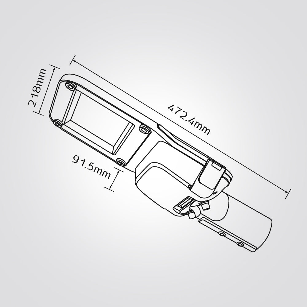 פנס רחוב אפור 50W|100W| 150W|IP65| 4000K