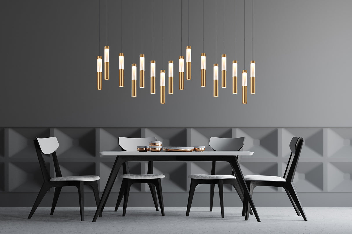 מנורת תליה רנא חמישיה| זהב