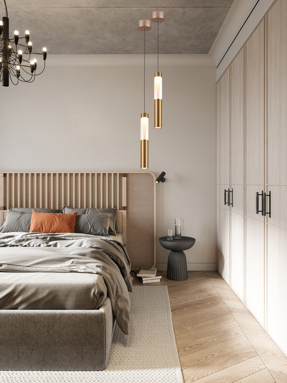 מנורת תליה רנא בודד| זהב