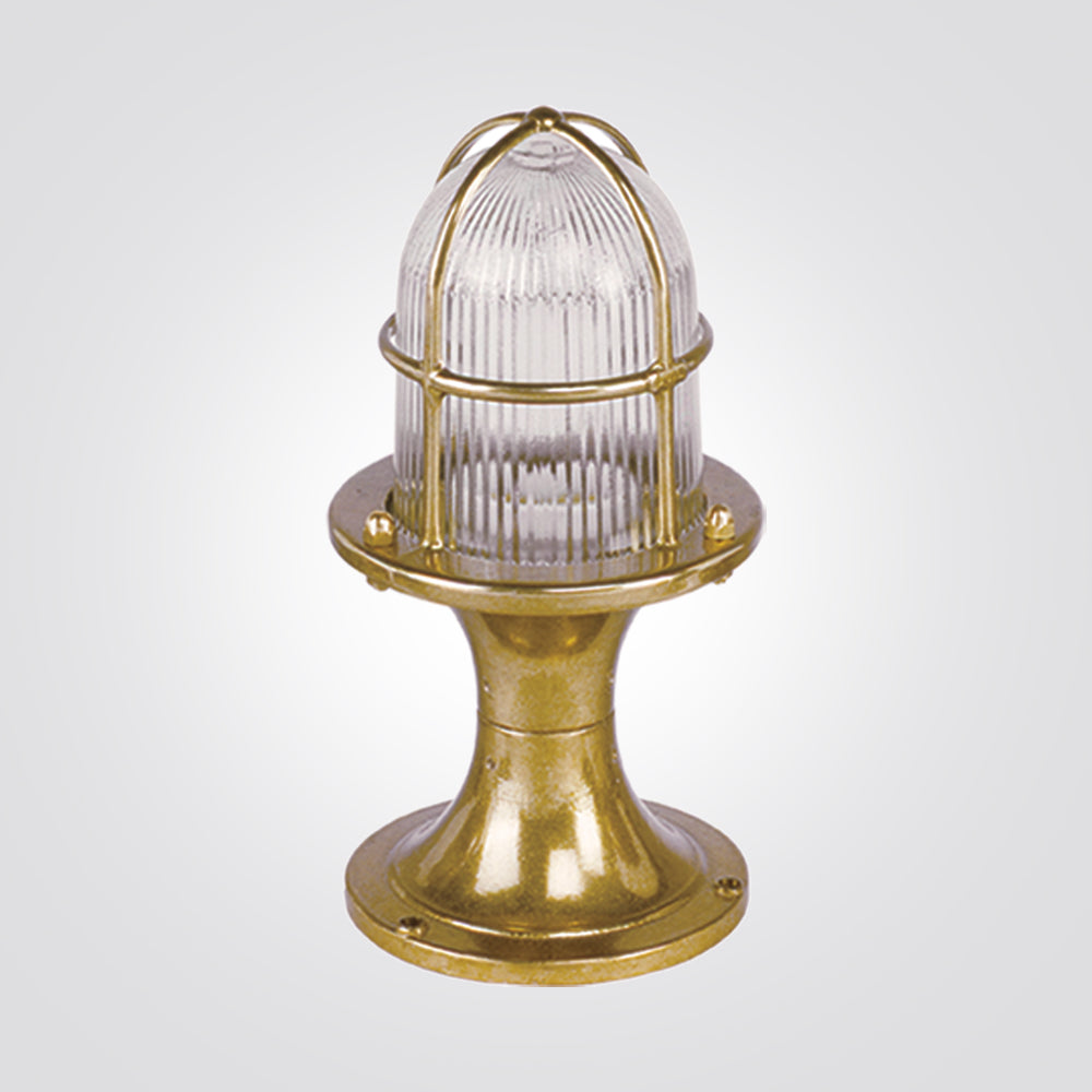 עמוד תאורה גינה חוץ מעקה לירז| פליז יצוק| IP54