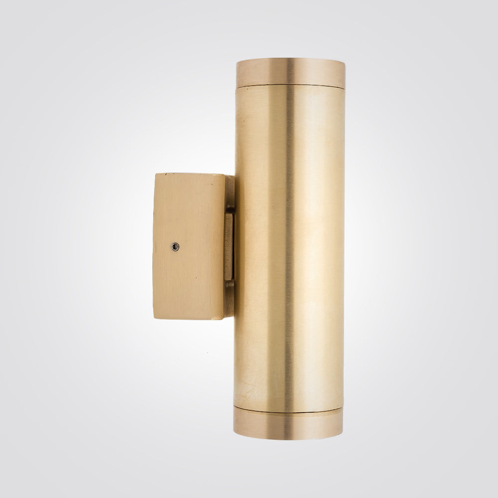 מנורת קיר גינה חוץ אפ-דאון נאר| פליז יצוק| IP44