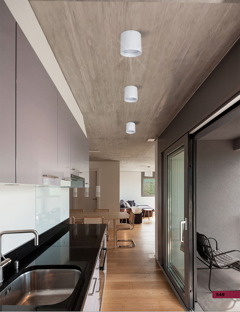 צילנדר תקרה גבי 7W||15W| 24W| לבן| 5700K