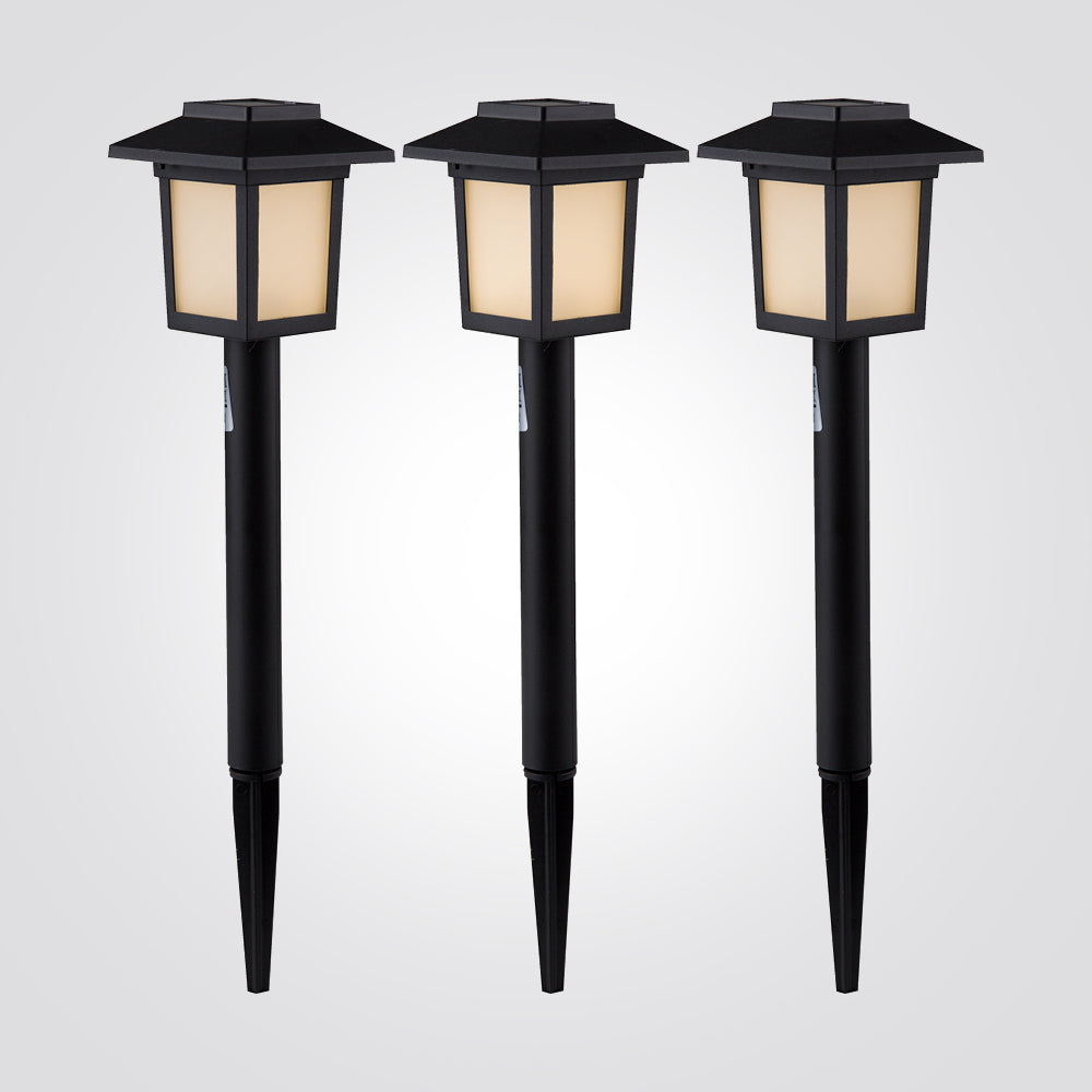 דוקרן בריטי סולארי לגינה LEDx10 שחור