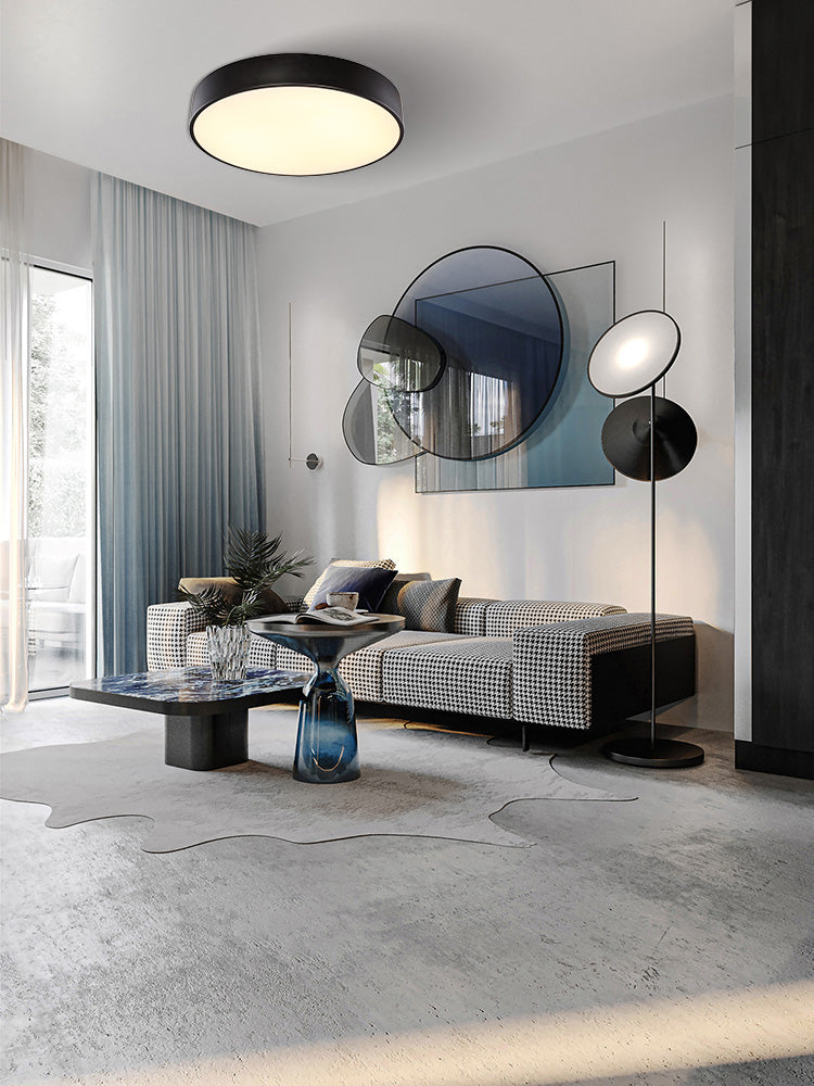 צמוד תקרה גדי לד Φ80 | לבן| פליז| שחור| CCT