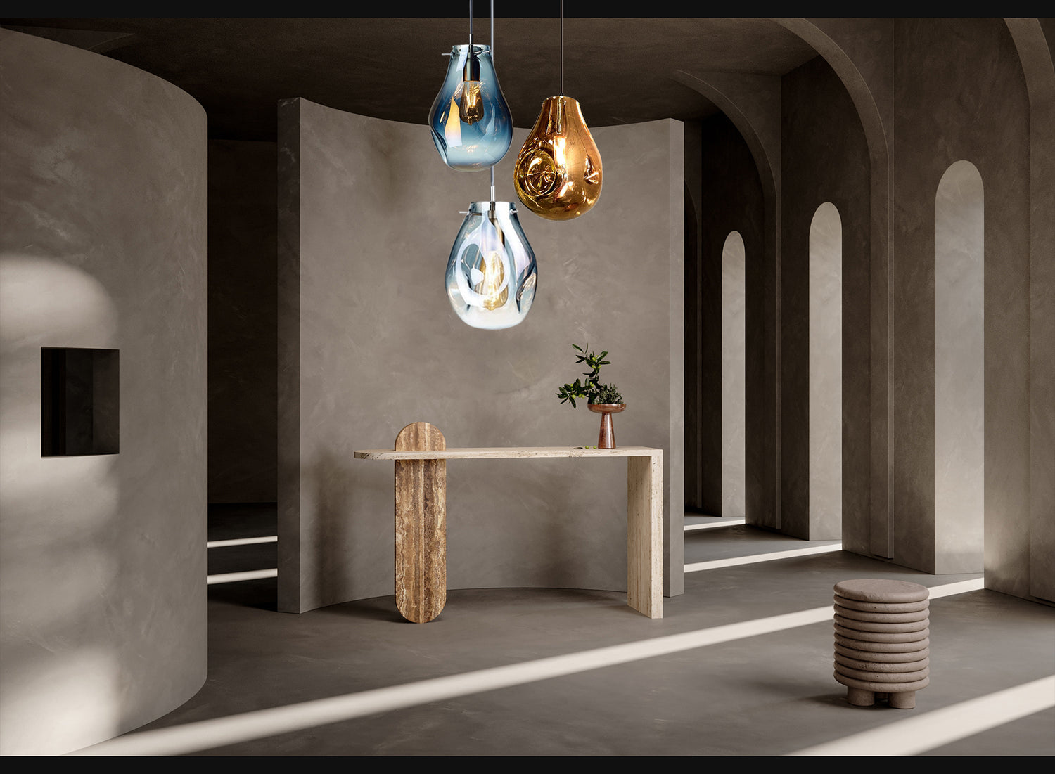 תליה אביר זכוכית