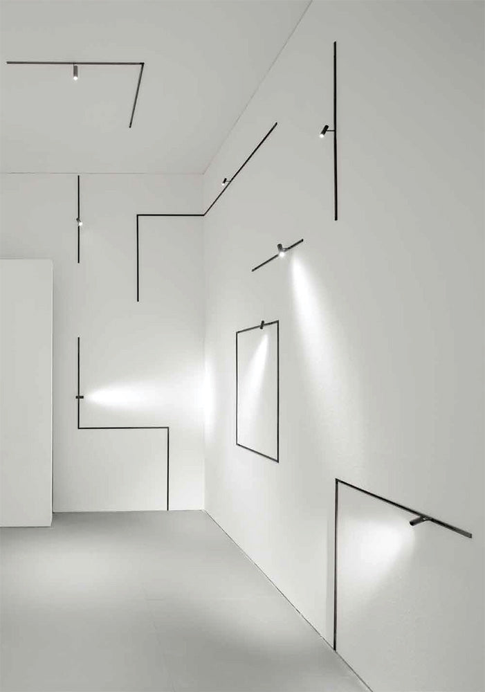 ספוט רמב לפס צבירה 8W שחור| לבן 3000K