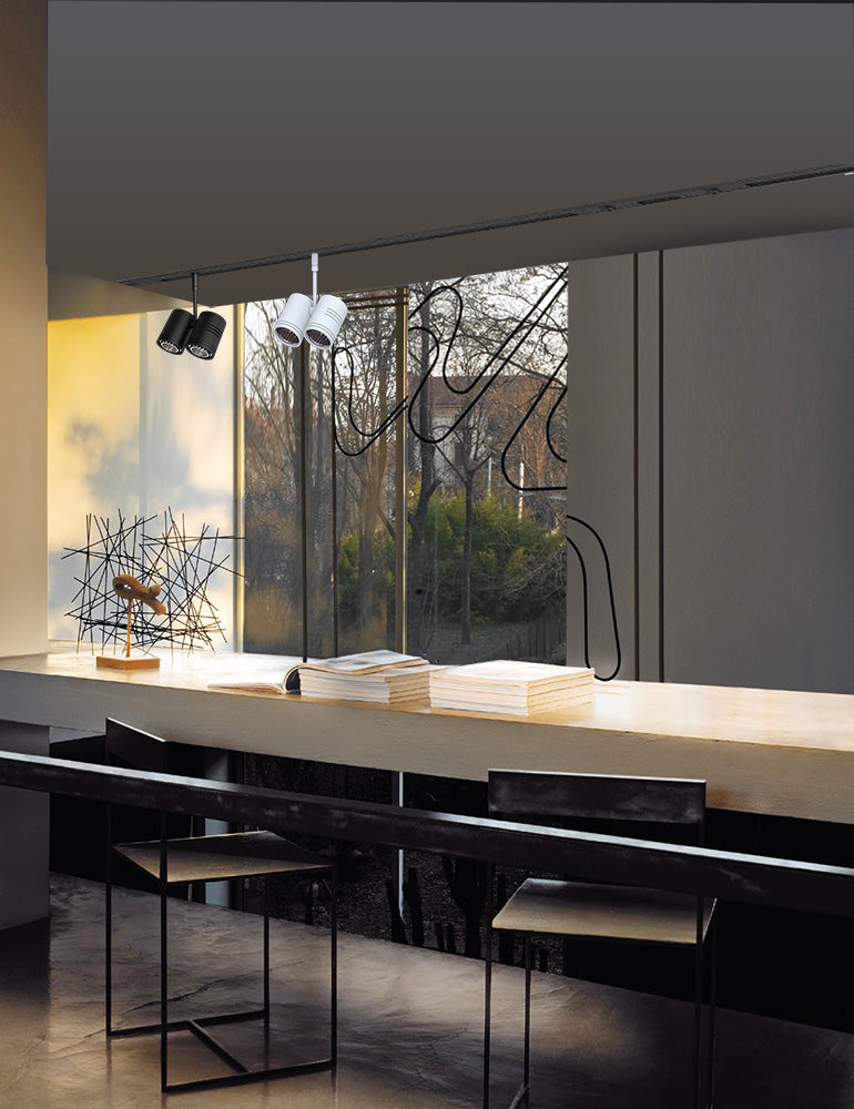 ספוט עדי כפול לפס צבירה 16W 3000K