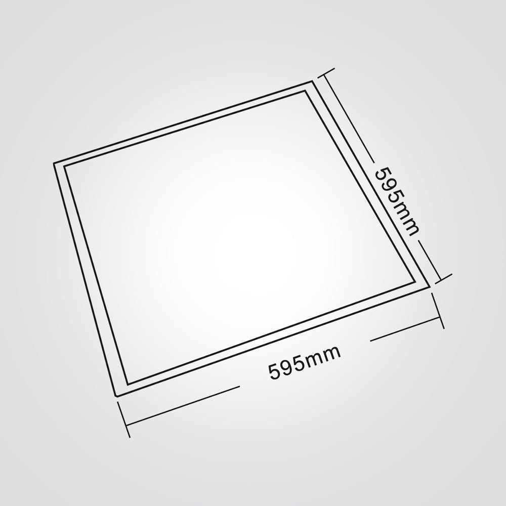פנל לד שקוע פרבולי אקס 59.5*59.5| 3000K| 40W