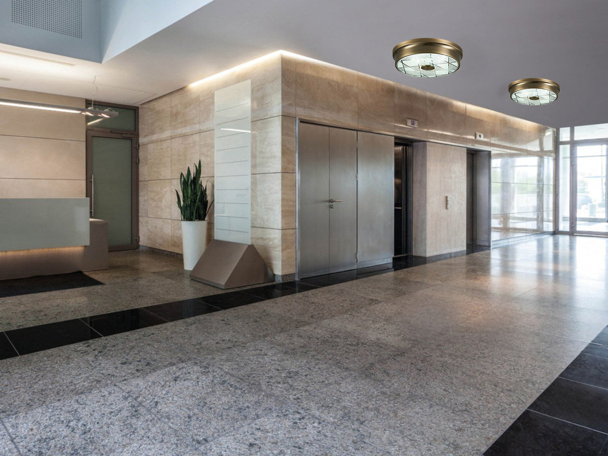 צמוד תקרה איוב לד Φ40| פליז