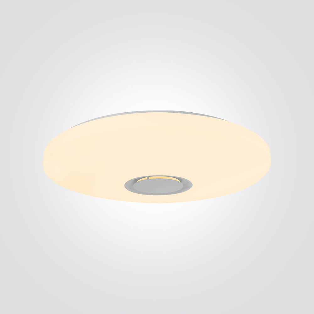 צמוד תקרה סירקל לד CCT+ שלט Φ40|Φ50|Φ80| בלוטוס| לבן