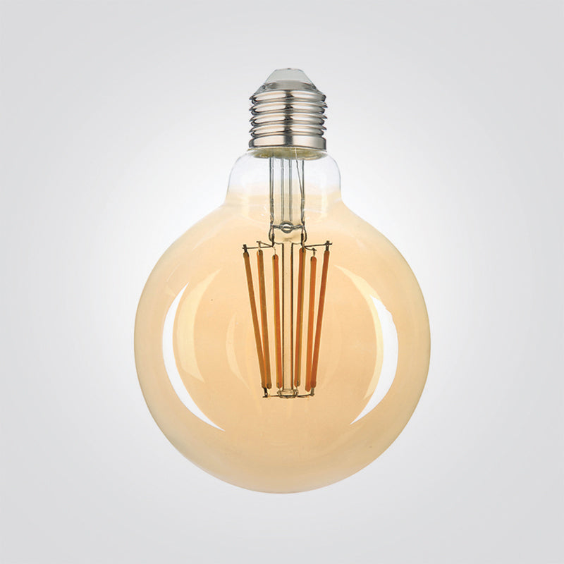 נורות לד פילמנט גלוב 11W G125 אמבר