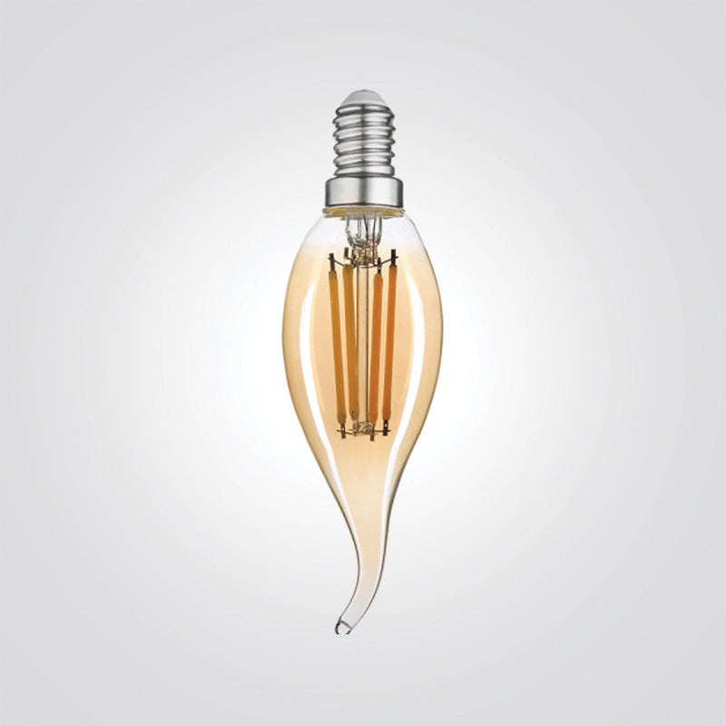 נורת לד פילמנט נר טיפה 5W E14