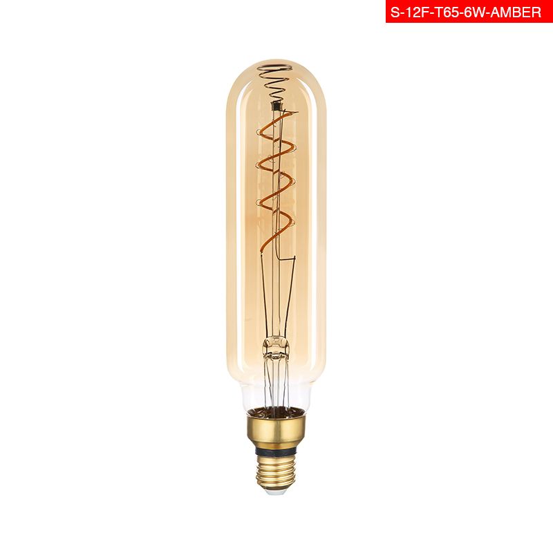 נורת פחם פילמנט דום מעוצבת 6W E27